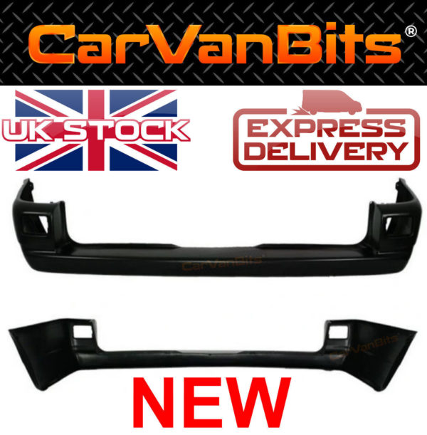 For Vw Transporter T4 90 03 Caravelle Multivan Rear Bumper Black New 373200822622