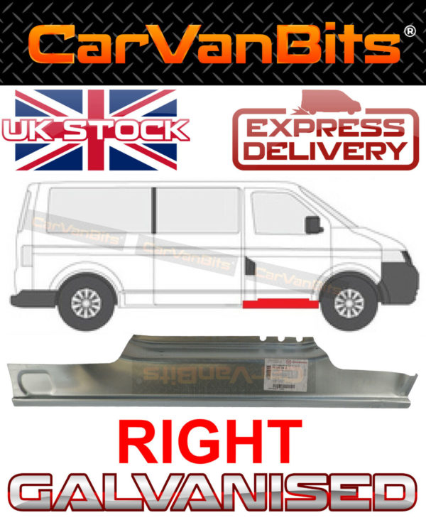 For Vw Transporter T5 03 15 Under Front Door Sill Repair Body Rust Panel Right 374259915942