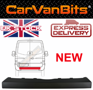 For Vw Volkswagen Crafter 05 17 Rear Centre Bumper New Oe Ref 2e1807302 375003311412