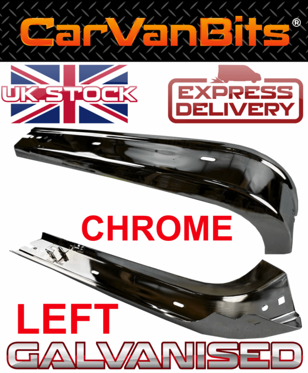 For Bmw 3 E30 24 Door 82 88 Rear Bumper Corner Sill Repair Chrome Molding Panel 375343436623