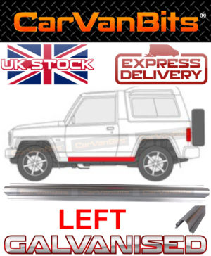 For Daihatsu Rocky Fourtrak F7 F8 85 01 Sill Repair Body Rust Outer Panel Left 373981237963