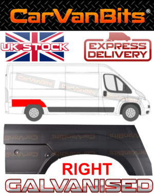 For Fiat Ducato Boxer Relay Jumper 06 Rear Wheel Arch Repair Outer Panel Sill 374185787823