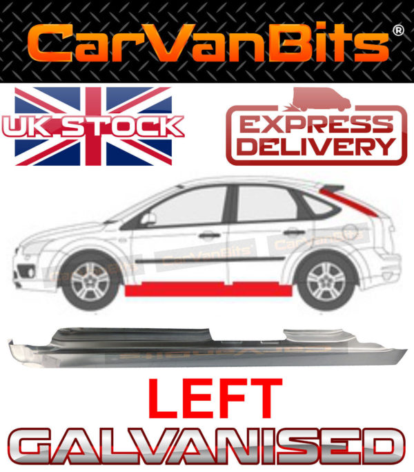 For Ford Focus Mk2 C Max 03 10 4d5d Saloon Estate Full Sill Repair Body Panel 373867890153