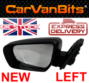 For Ford Ranger Px 11 22 Complete Door Mirror Black Housing Chrome Glass Left 375573315743