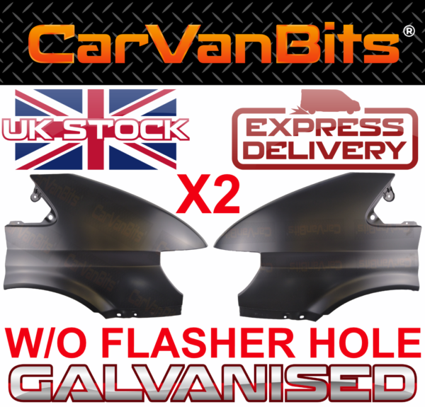 For Ford Transit Mk6 00 06 Front Wheel Arch Wing Fender Repair Panel Pair 375074684563