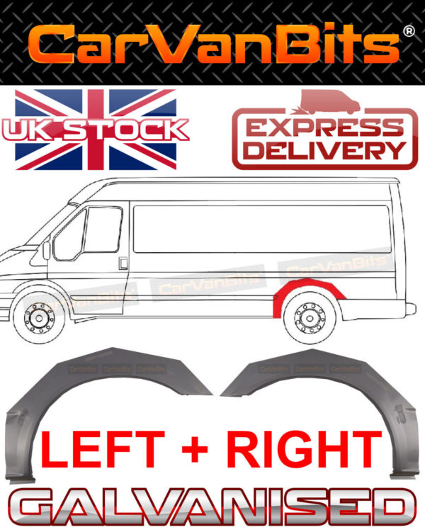 For Ford Transit Mk6 00 06 Rear Wheel Arch Fender Repair Panel Swb Mwb Lwb Xlwb 373198488423