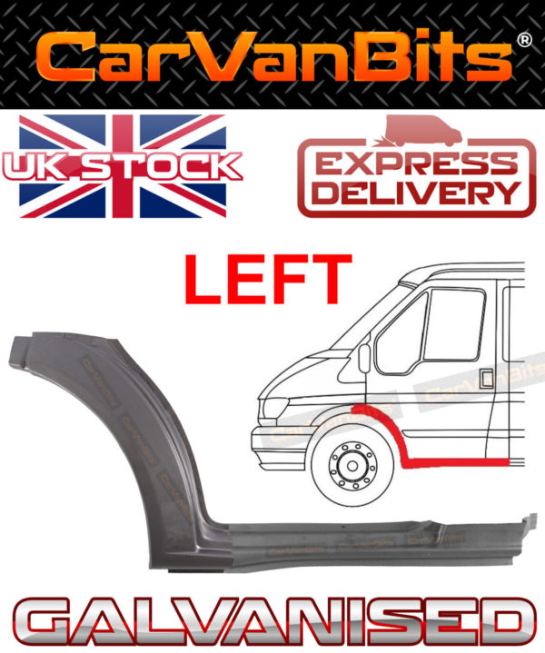 For Ford Transit Mk6 Mk7 00 13 Front Wheel Arch Wing Door Sill Repair Panel Ns 373638328443