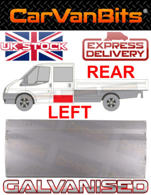 For Ford Transit Mk6 Mk7 00 14 Crew Double Cab Rear Door Outer Body Repair Panel 374434140063