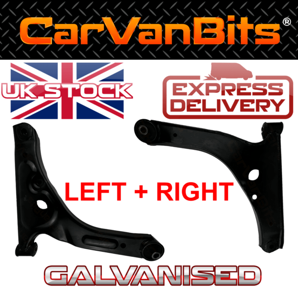 For Ford Transit Mk6 Mk7 Suspension Control Arm Wishbone Front Axle Lower Pair 375559546263