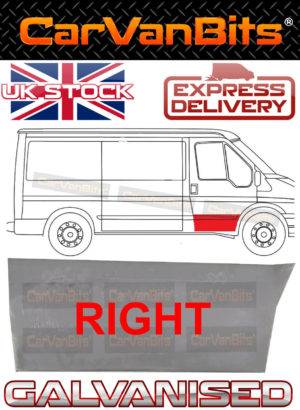 For Ford Transit Mk6 Mk7 Swb Mwb Lwb 00 13 Front Door Outer Skin Repair Panel Os 373554137443