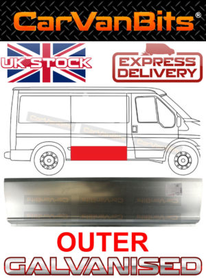 For Ford Transit Swb Mk6 Mk7 00 13 Side Body Repair Sill Rust Panel Driver Side 373526887763