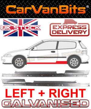 For Honda Civic Eg Ej 3 Door 91 95 Sill Repair Body Rust Outer Panel Sill Pair 373173770973