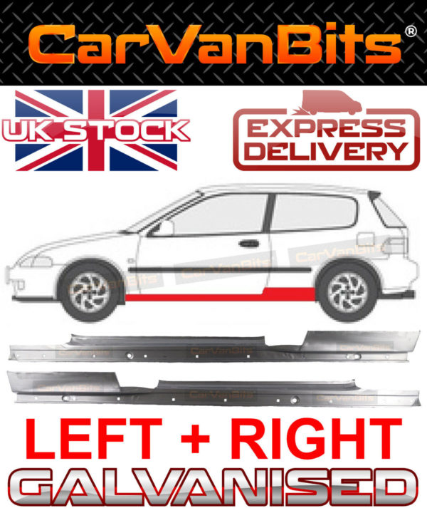 For Honda Civic Eg Ej 3 Door 91 95 Sill Repair Body Rust Outer Panel Sill Pair 373173770973