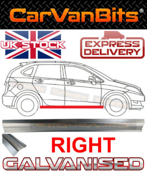 For Honda Fr V Frv 05 09 Sill Repair Body Rust Panel Lower Galvanised Right 373888534513