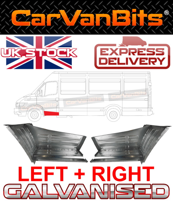 For Iveco Daily 1999 2006 Front Doorstep Sill Repair Body Rust Step Panel Pair 375641827163