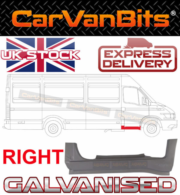 For Iveco Daily 98 14 Swb Mwb Lwb Under Front Door Sill Repair Body Panel Right 374596036813