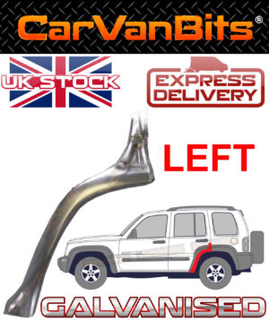 For Jeep Cherokee Liberty Kj 01 08 Rear Wheel Arch Repair Body Rust Panel Left 374403267983