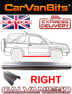 For Land Rover Freelander 35 Door 97 06 Sill Repair Upper Body Rust Panel Right 374189966633