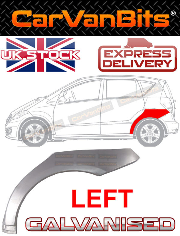 For Mercedes A Class W169 04 12 Rear Wheel Arch Repair Body Rust Outer Panel Lef 374259915753