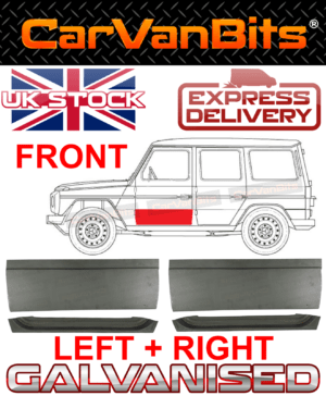 For Mercedes G Class W460 W461 W463 79 18 5d Front Door Sill Repair Panel X4 Set 375725534883