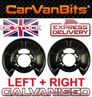 For Mercedes Sprinter 06 18 Rear Brake Disc Shield Dust Cover Ref 2e0615311 Pair 374721528543