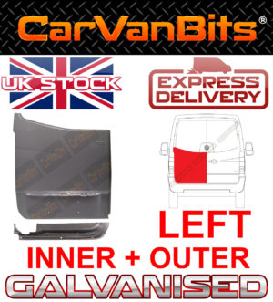 For Mercedes Sprinter Vw Crafter 06 18 Rear Door Skin Repair Panel Inner Outer 374438614133