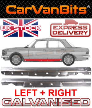 For Mercedes W123 75 85 Full Sill Repair Body Panel Klokkerholm Brand Pair 373173439693