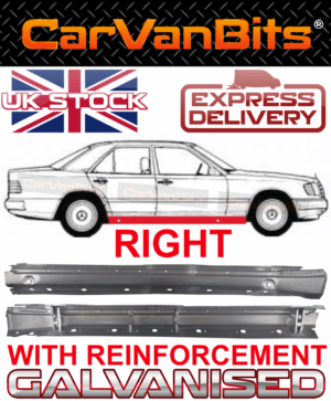 For Mercedes W124 84 96 E Class Full Sill Repair Panel With Reinforcement Right 375217705523