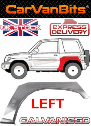 For Mitsubishi Pajero Pinin 98 07 3d Rear Wheel Arch Wing Repair Body Panel Left 374024749683