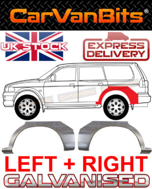 For Mitsubishi Pajero Shogun Sport 96 08 Rear Wheel Arch Repair Body Sill Panel 374409448363