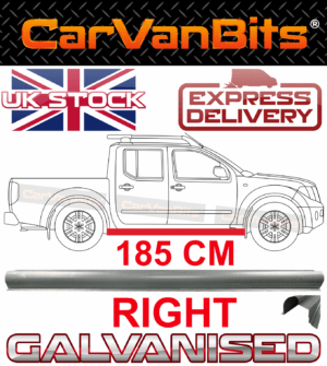 For Nissan Navara Frontier D40 Pathfinder R51 05 16 Sill Repair Body Panel Right 375332046243