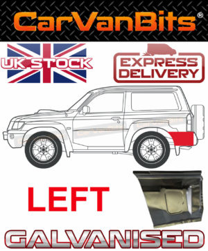 For Nissan Patrol Y61 Gy61 97 09 3 Door Behind Rear Wheel Arch Repair Panel Left 374942221773