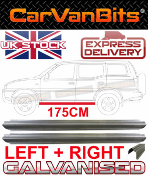 For Nissan Terrano 2 Ii 93 02 Sill Repair Body Rust Outer Rocker Panel Pair 374958009583