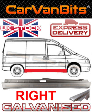 For Peugeot Expert Fiat Scudo Citroen Dispatch 94 07 Full Sill Repair Body Panel 374096274583