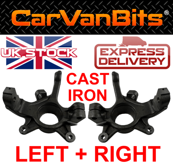 For Renault Master 1998 2010 Front Steering Knuckle Wheel Suspension Hub Pair 375652047913