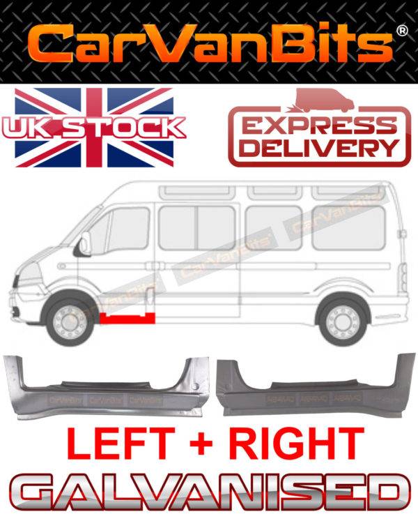 For Renault Master Vauxhall Movano Daily 9814 Under Front Door Sill Repair Panel 374186458423