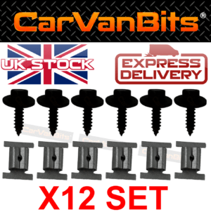 For Saab 9 3 1998 2003 Under Engine Cover Clip Kit Fixing Clips 375558293763