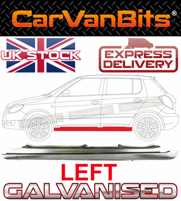 For Skoda Fabia 4 Or 5 Door 07 15 Full Sill Repair Body Rust Outer Panel Left 374631515693