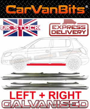 For Skoda Fabia 4 Or 5 Door 07 15 Full Sill Repair Body Rust Outer Panel Pair 374631527773