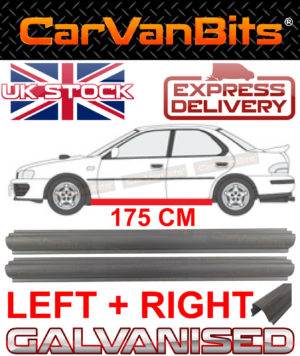 For Subaru Impreza Gc Gf 92 00 Sill Repair Body Rust Outer Panel Pair 373198375183