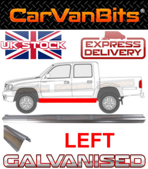 For Toyota Hilux 4 Runner N50 N60 88 01 Sill Repair Body Rust Outer Panel Left 374184012763