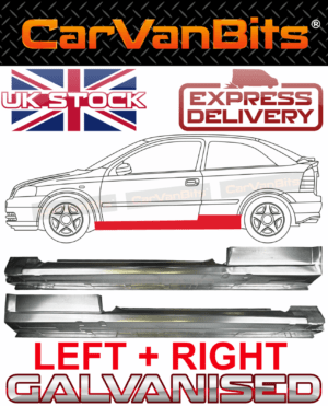 For Vauxhall Astra G 98 09 3 Door Full Sill Repair Body Rust Outer Panel Pair 375336970233