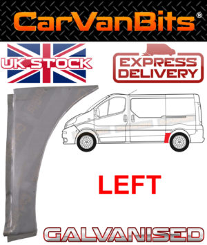 For Vauxhall Vivaro Trafic Primastar Swb 01 14 In Front Rear Arch Repair Panel L 374440430603