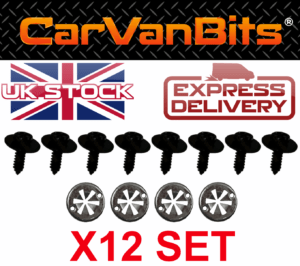 For Vw Bora Golf Iii 3 Jetta Undertray Under Engine Cover Clip Kit Fixing Clips 375424719833