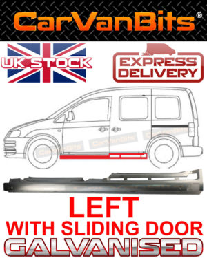 For Vw Caddy Iii 2k 04 10 Full Sill Repair Body Rust Panel With Sliding Door 373720242163