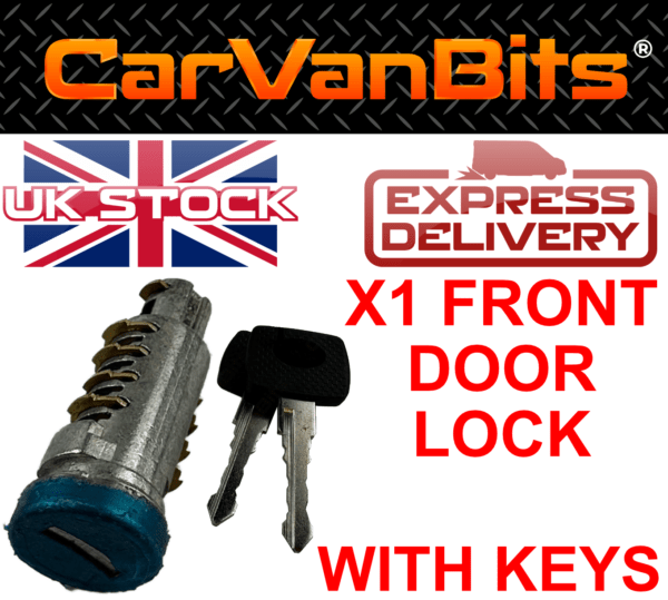 For Vw Crafter 2e 05 17 Front Door Left Right Lock Set Switch Barrel Key Keys 375667906463