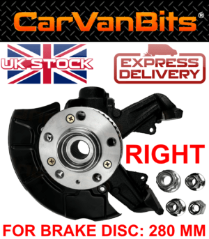 For Vw New Beetle 1998 2010 Front Steering Knuckle Wheel Hub Bearing Right 375563898623