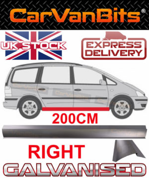 For Vw Sharan Seat Alhambra Ford Galaxy 95 10 Sill Repair Body Rust Panel Right 374954292803