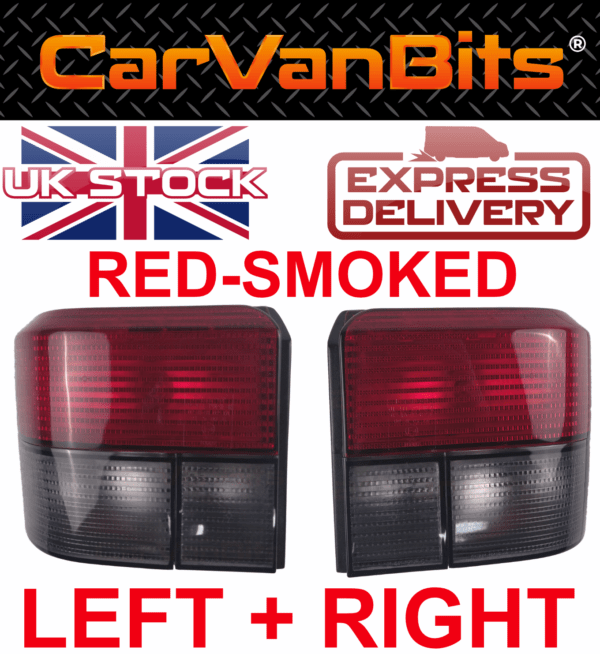 For Vw Transporter T4 90 03 Rear Back Tail Corner Light Lamp Smoked Left Right 375225923123