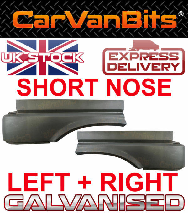 For Vw Transporter T4 90 96 Front Wing Repair Panel Fender Short Nose Pair 373101175243